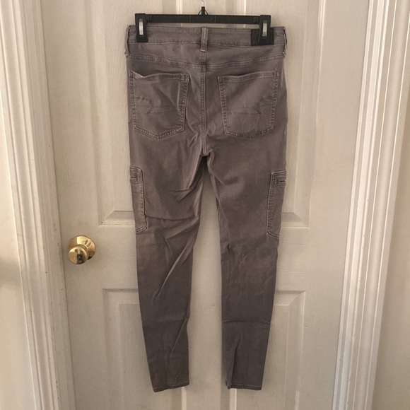 American Eagle Hi-Rise Jegging in Ne(x)t Level Stretch, Size 6 Regular, Gray - Picture 6 of 6